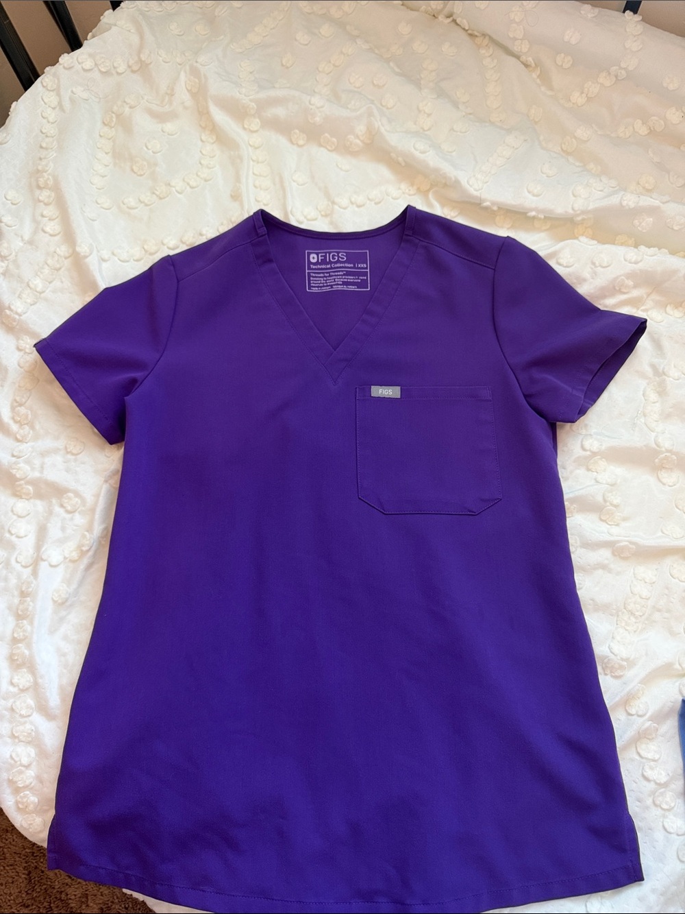 Figs scrub set. Top XXS bottoms XS